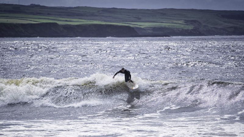 Surfing the waves, Lahinch, Co Clare_Web Size
